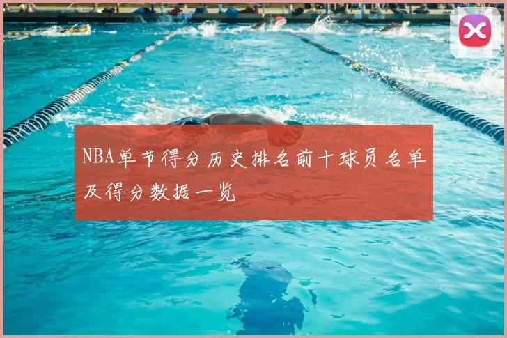 NBA单节得分历史排名前十球员名单及得分数据一览