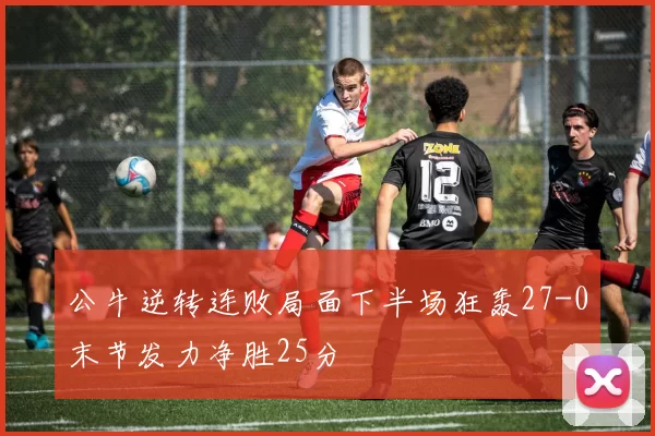 公牛逆转连败局面下半场狂轰27-0末节发力净胜25分
